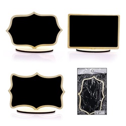 WOODEN BLACK BOARD WITH STAND RAW1130